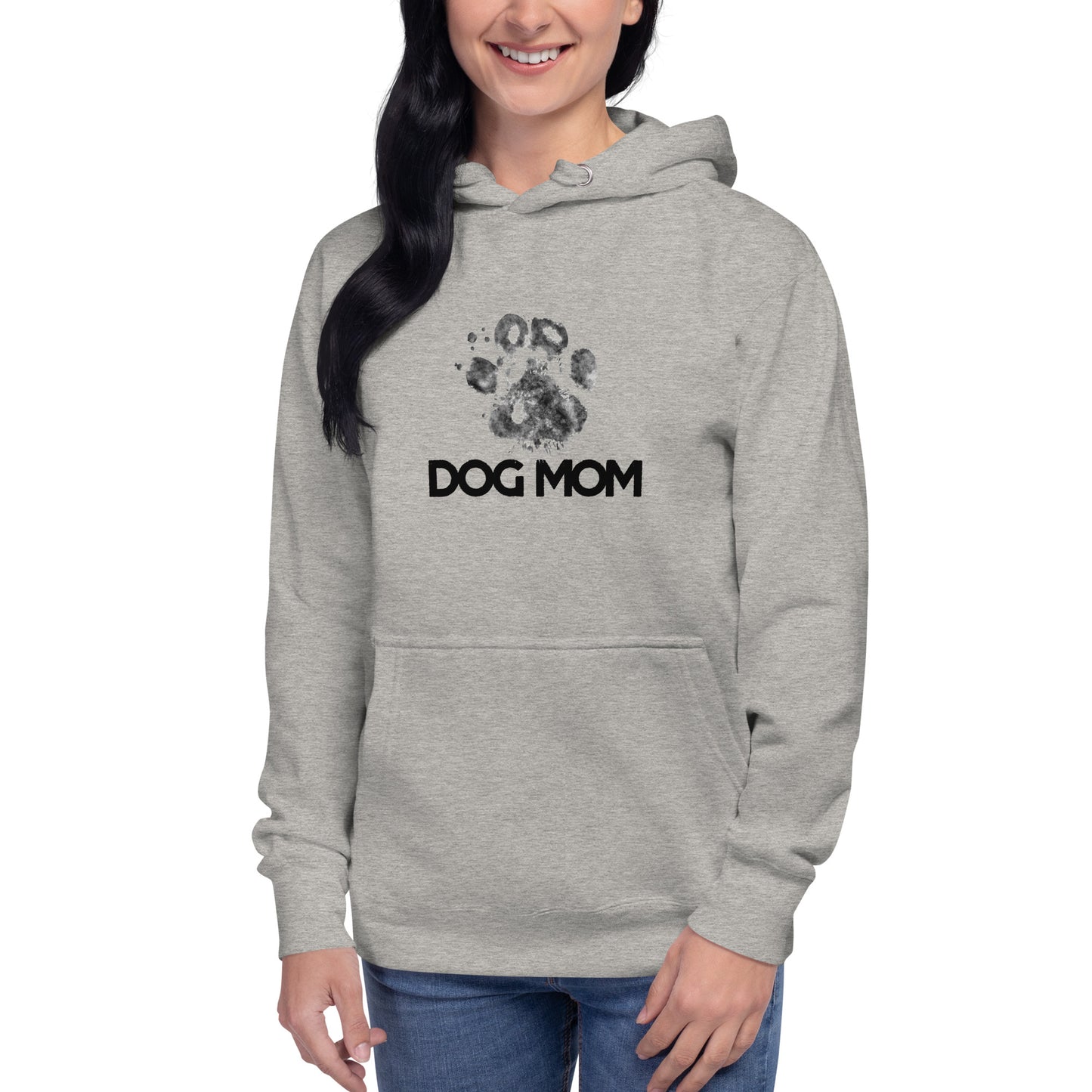 Dog Mom Paw Print Hoodie